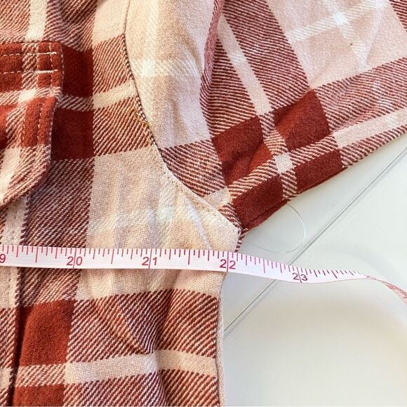 Brixton Boxy Cropped LS Flannel* - Picture 8 of 11